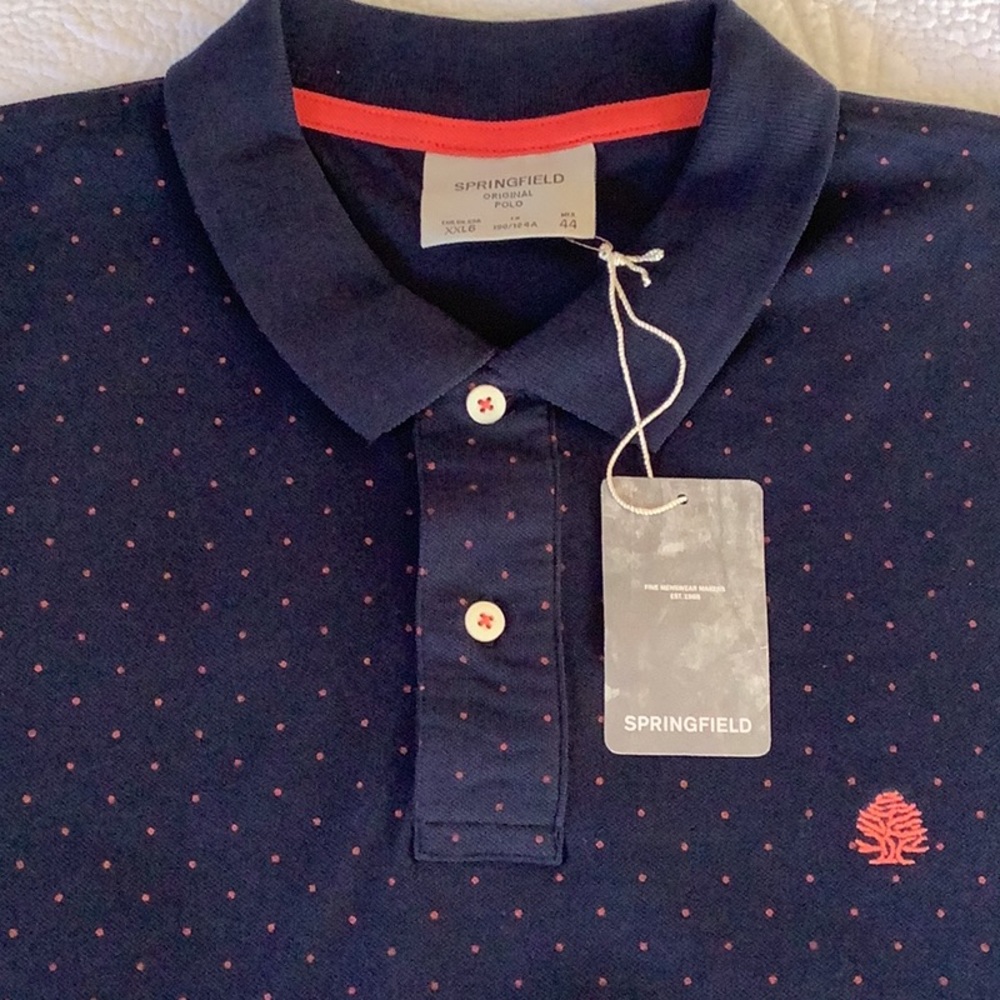 Men’s polo. NEW. Bought it in Europe. 100% cotton.